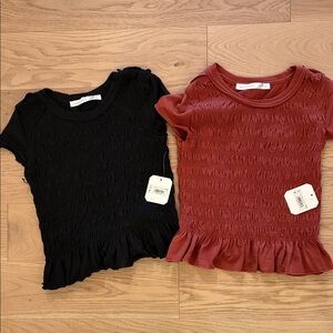 Altar’d State ruffle tees bundle